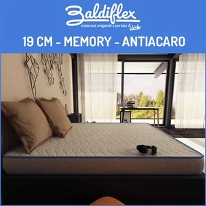 Doppelmatratze Memory 160x190 H 19 CM Basic Memory Foam Futter Milbe - Bild 1 von 8