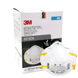 20PCS Box 3M Face Mask 8210CN 8210 CN N95 P2 Particulate Respirator - Picture 1 of 6