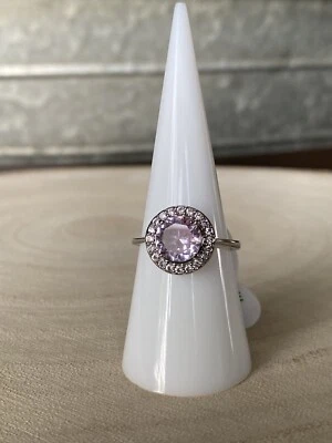 Anillo Bomb Party RBP2350 Redondeo de Elegancia Rosa Bi Color Turmalina Circonita Talla 8 Foto 1 de 4