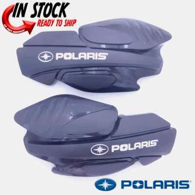 全新 原始设备制造商 POLARIS 2013 - 2021 SPORTSMAN 1000 570 800 黑色 BRUSH 手罩 2876846 — 第 1/4 张图片