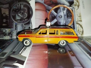 Volga GAZ 2402 Aeroflot 1:43 USSR Tantal Novoexport. Rare!With Made in. - Picture 1 of 12