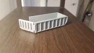 Basurero personalizado escala 1/50 20 yardas con puerta de apertura en gris - Imagen 1 de 6