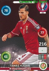 193 TAMAS KADAR MAGYARORSZAG HUNGARY CARD ADRENALYN EURO 2016 PANINI - Picture 1 of 1