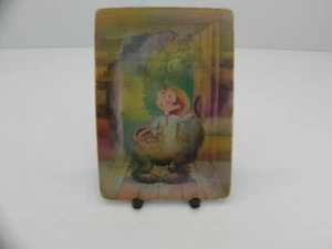 USSR SOVIET UNION POCKET CALENDAR 3D 1984 FAMOUS RUSSIAN CARTOON "GIRL & A BEAR” - Foto 1 di 5