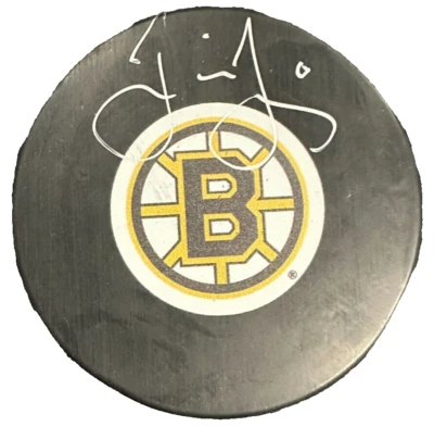 Disco de hockey autografiado por Jaromir Jagr Boston Bruins BAS HOF Foto 1 de 3