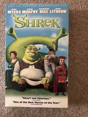 Shrek VHS 2001 Big Box Special Edition Dreamworks - Image 1 of 3