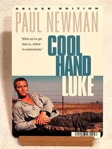 Cool Hand Luke BLOCKBUSTER BACKER CARD Mini Poster 5 1/2x8 NO MOVIE - Picture 1 of 1