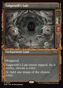 MTG VALGAVOTH's LAIR 327 FOIL EXC - COVO DI VALGAVOTH - DSK X EN - MAGIC - Picture 1 of 1