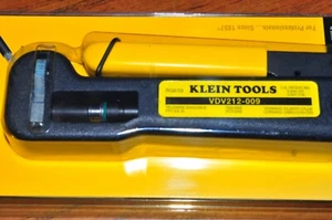 Klein VDV212-009-SEN Compression Crimper - Lateral, Adjustable F-Connector - Picture 1 of 7