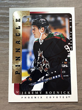 1996-97 Pinnacle Be a Player Jeremy Roenick Phoenix Coyotes Autographs (#5)
