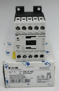 Eaton DILA-40 (230V50HZ.240V60HZ) RELAY 4N/O CONTACTOR TYPE - New - Picture 1 of 3