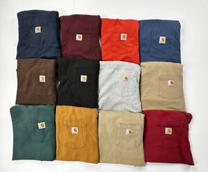 Carhartt Pocket Tee Bundle Reseller Lot Of 12 size Medium USA Rare Shirts