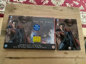 Grail Man Of Steel + #1 Prequel Reissue Comic New/Sealed + Extra Comic #1 - Picture 1 of 20