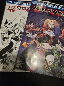 Harley Quinn #1 Variant Set NM B/W & Color DC Comics Rebirth Conner Palmiotti - Picture 1 of 3