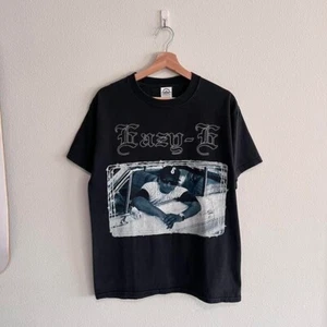 Vintage Eazy E Death Row Ruthless Rap Tee Black 2006 T Shirt Mens Size Medium - Picture 1 of 6