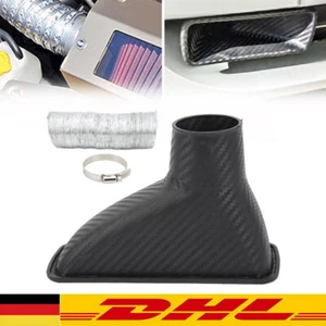 Auto Stoßstange Turbo Lufteinlass Set Wellschlauch Rohr Trichter Klemmschelle - Bild 1 von 20