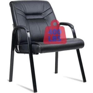 Big Tall Wide Office Guest Chair Reception Chair Executive Bariatric Lobby Chair - Picture 1 of 9
