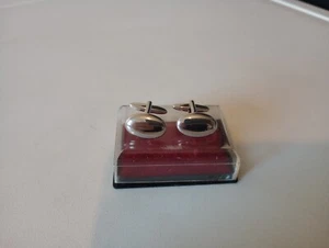 A Pair Of Silver Plated Cufflinks - Picture 1 of 9