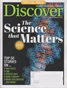 Discover January/February 2020 The Science That Matters 2020 - Top 50 Stories(Ma - Picture 1 of 1