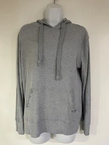 Ocean Drive Hoodie gerippt Frottee Baumwolle Größe S grau Farbe B4 - Bild 1 von 8