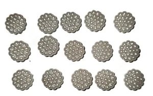 PEARL SEED Thumb TACKS - Set of 15 Handmade Decorative Push Pins SALE - Picture 1 of 4