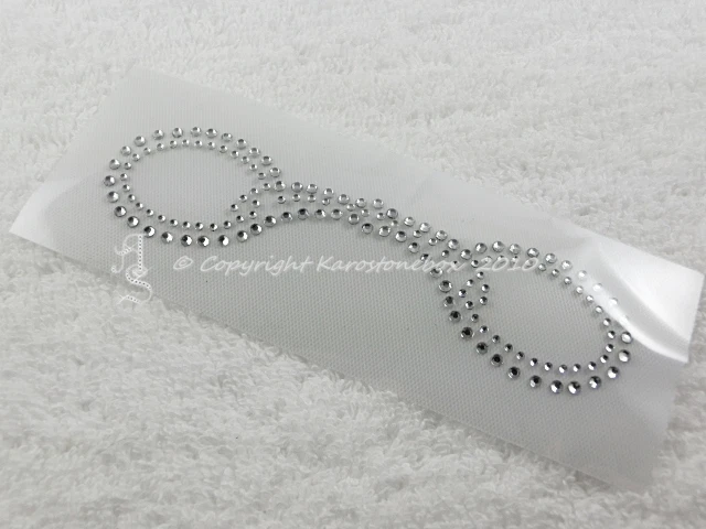 Hotfix Strass Glas Bügelbild Gebiss Pferd Trense 101011 Reiten Karostonebox - Bild 1 von 3