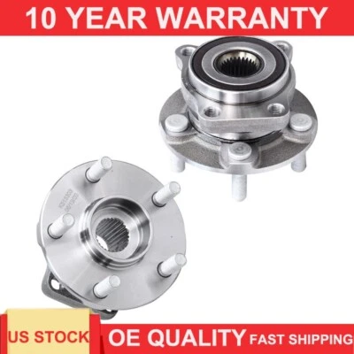 Conjunto de cojinetes y bujes de rueda delantera para Subaru Impreza 09-14 Forester 13-14 WRX Foto 1 de 4