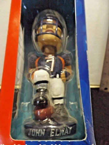 John Elway Denver Broncos Bobble Head Doll by Bobble Dobbles Cover