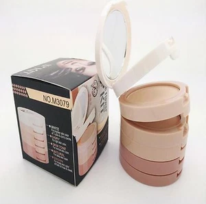Music flower Make-Up 5 Farben Set Verdeckung Schatten Gepresster Puder Palette - Bild 1 von 4