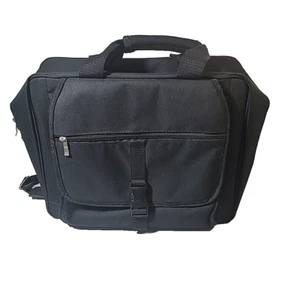 Bolso de hombro negro PlayStation/Xbox Messenger - Usado en excelente estado - Imagen 1 de 7