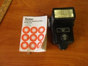 Vivitar 283 Auto Thyristor Flash WITH MANUAL - Picture 1 of 16