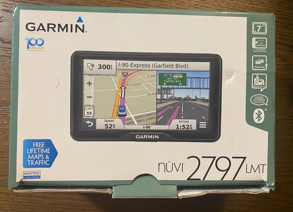 Garmin nuvi 2797LM 7" GPS Built-In Bluetooth Bundle Free Shipping - Image 1 of 4