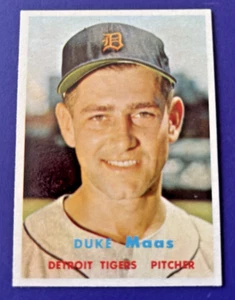 1957 Topps Set-Break #405 Duke Maas NM-MT OR BETTER *JSNICESTUFF* - Picture 1 of 2