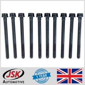 10x Cylinder Head Bolts for Vauxhall ASTRA AGILA CORSA COMBO MERIVA1.3 CDTI - Picture 1 of 2