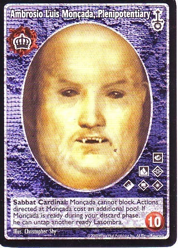 Ambrosio Luis Moncada, Plenipotentiary VTES CCG SW/DTC - choose your version - Image 1 of 1