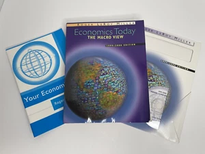 ECONOMICS TODAY: THE MACRO VIEW (1999-2000 EDITION) By Roger Leroy Miller - Picture 1 of 12