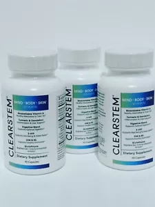 😨😱Wow Best Price 3 Bottles You pay 2 Clearstem(age+acne) Mind.body.skin - Picture 1 of 7
