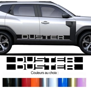 2 DEKO STREIFEN FÜR DACIA DUSTER SPORT 4x4 AUFKLEBER STICKER BD111-3 - Bild 1 von 1