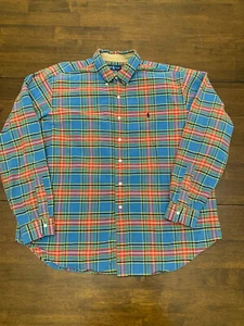Ralph Lauren mehrfarbig kariertes Hemd mit Knopfleiste, Größe XL - Bild 1 von 8