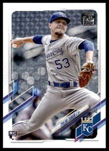2021 Topps Update US81 Tyler Zuber   Kansas City Royals  RC Baseball Card