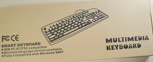 PS2 FC CE Smart Keyboard Multimedia Keyboard - Picture 1 of 4