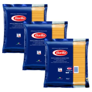 Barilla Basta Spaghettini Número 3 Hartweizennudeln 5000g 3er Pack - Imagen 1 de 1