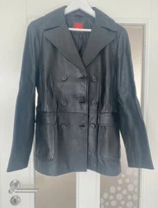Lederjacke 38 s.Oliver schwarz NEU - Bild 1 von 7