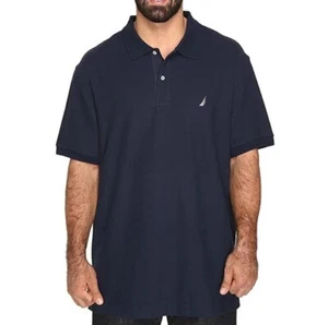 Nautica Men's Big & Tall Performance Classic Fit Deck   Size: 2X   Navy   Z21050 - Picture 1 of 8