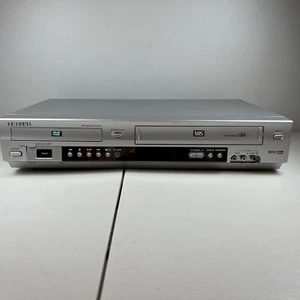 Samsung DVD-V4800 DVD VHS Combo Player 4 Head HIFI VCR SD Card NO REMOTE *TESTED - Picture 1 of 9