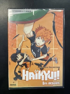 Haikyu: Season 1 (DVD) Anime 5 Discs New And Sealed Rare Official - Picture 1 of 3