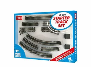 Peco N Starter Track Set - Picture 1 of 1