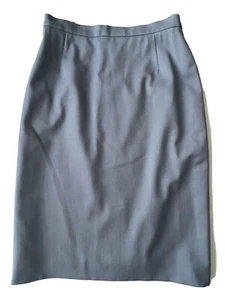 Escada Women’s Skirt Size 8 38 Blue Straight Pencil Vintage Business Classic - Picture 1 of 9