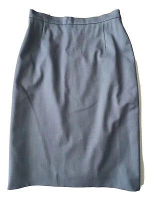 Escada Women’s Skirt Size 8 38 Blue Straight Pencil Vintage Business Classic - Image 1 of 4