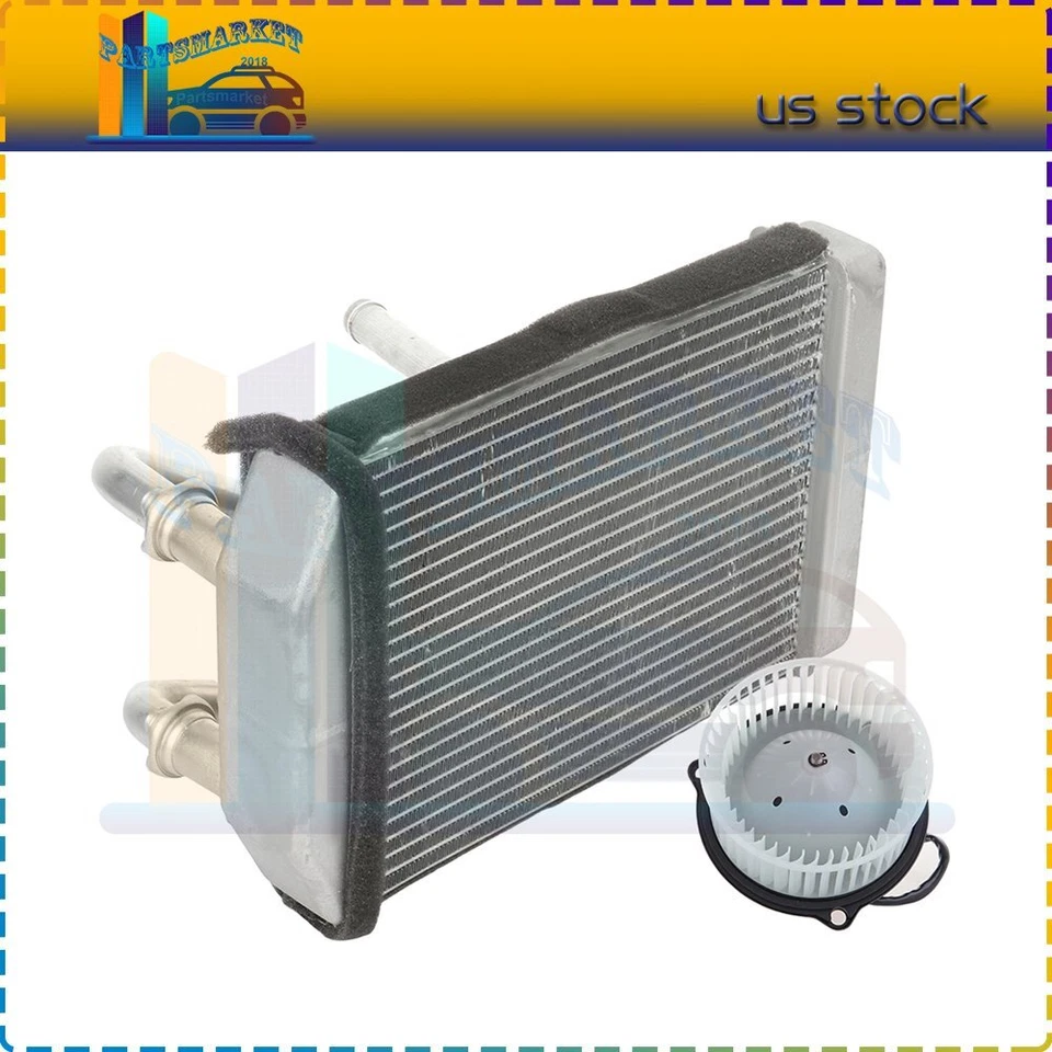 Front Blower Motor with Heater Core Fit For 1995 1996 1997-2002 Dodge Ram 4000 Foto 1 de 4